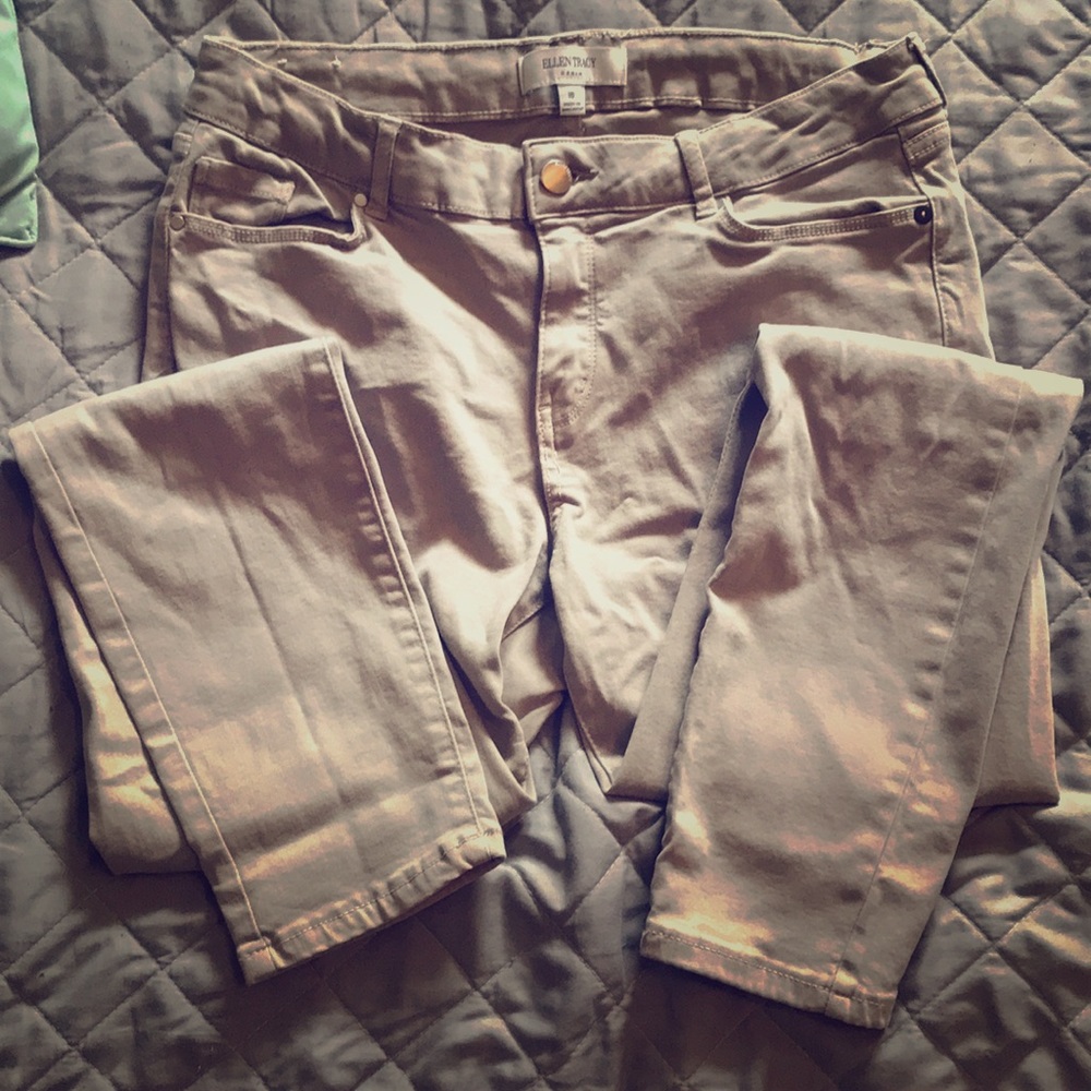Ellen Tracy Khaki Pants